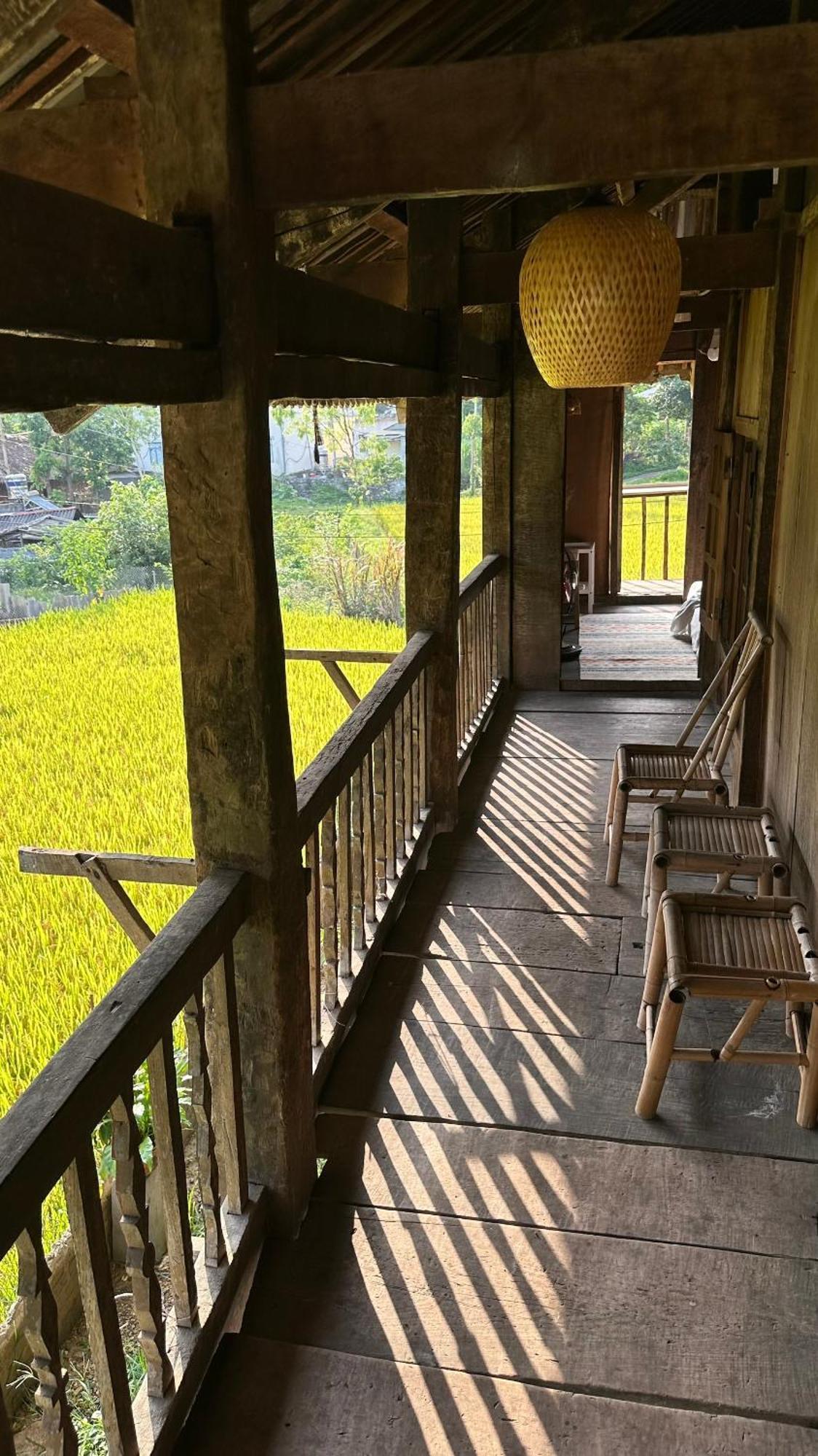 Du Gia Thu'S Homestay Lang Cac Exterior foto